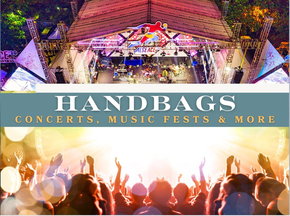 Handbags for Concert & Music Festivals