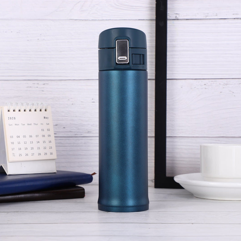 Portable Large Capacity Stainless Steel Mug For Men And Women