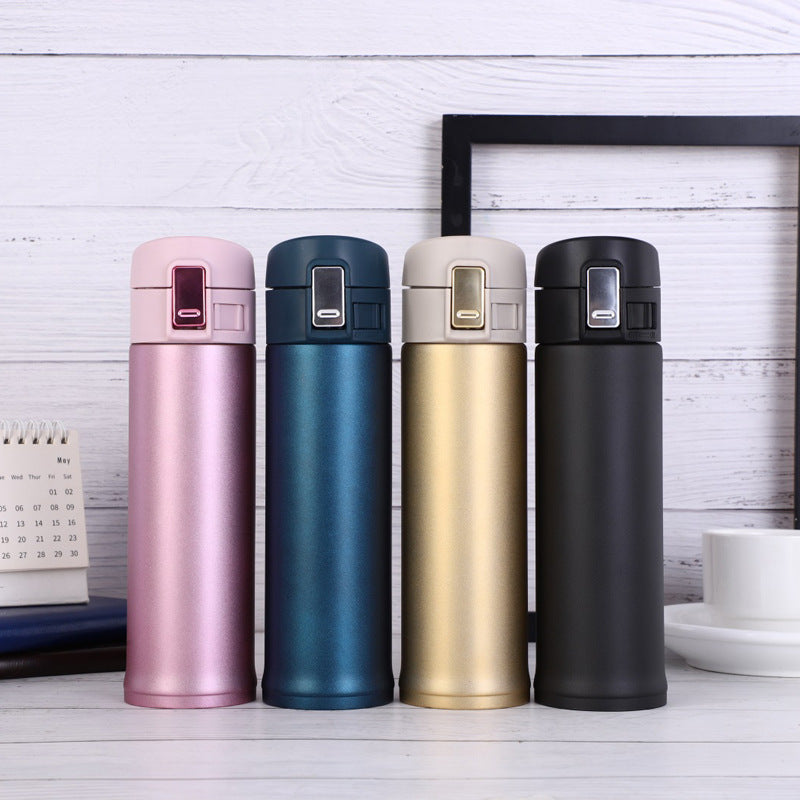 Portable Large Capacity Stainless Steel Mug For Men And Women