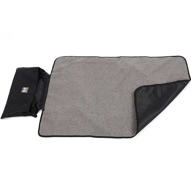 Outdoor Pet Blanket with Storage