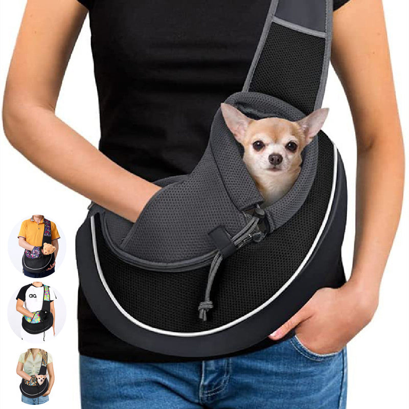 Pet Travel Crossbody Carrier Bag (for Cats & Dogs)