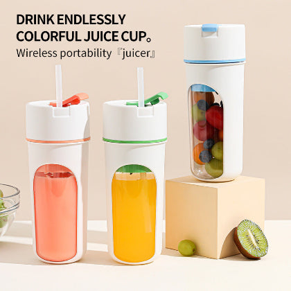 Multifunctional Electric / USB Charging Wireless Juicer Mixer Squeezer Machine Ice Crush