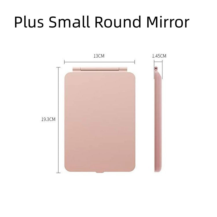 LED Touch Makeup Mirror With Light Flip Portable Folding