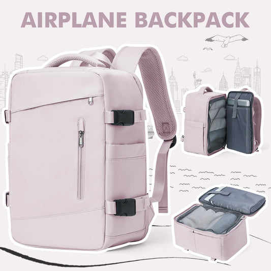 Women's AIRPORT PERSONAL ITEM Backpack Suitcase Carry On