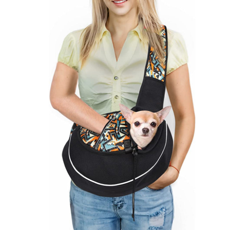 Pet Travel Crossbody Carrier Bag (for Cats & Dogs)