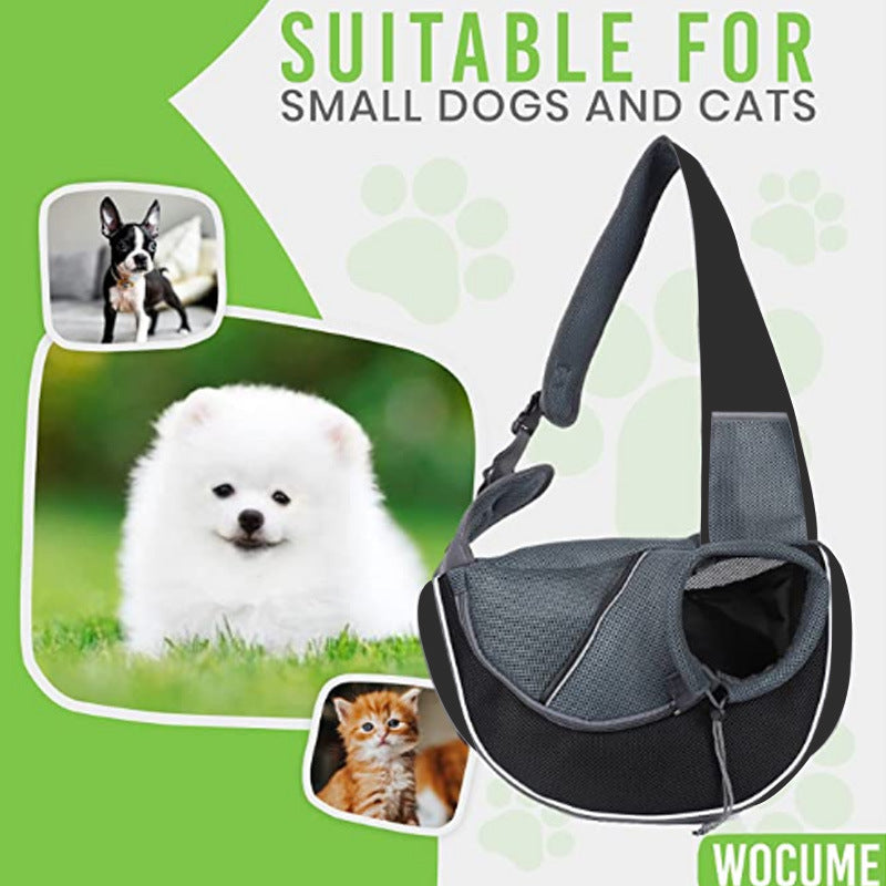 Pet Travel Crossbody Carrier Bag (for Cats & Dogs)