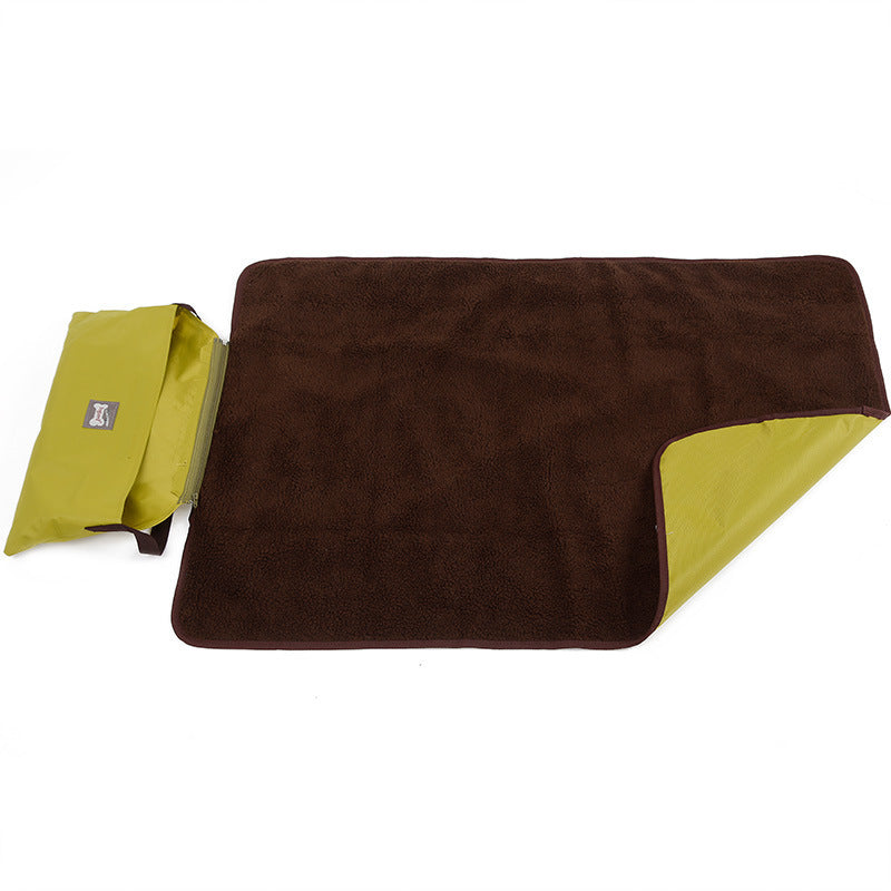 Outdoor Pet Blanket with Storage