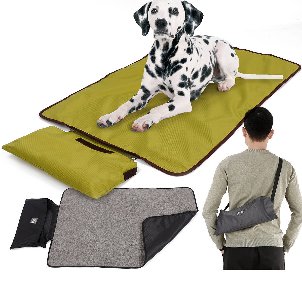 Outdoor Pet Blanket with Storage